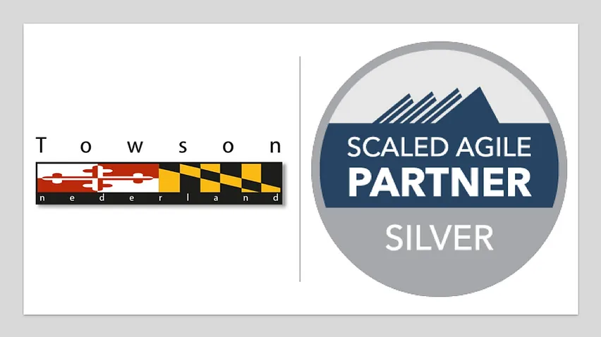 Met trots kondigen we aan dat Towson vanaf nu Scaled Agile Silver partner is. De status Silver partner is de erkenning voor het werk dat onze SAFe program coaches bij onze opdrachtgevers doen, en het aantal SAFe program coaches dat bij Towson werkzaam is.