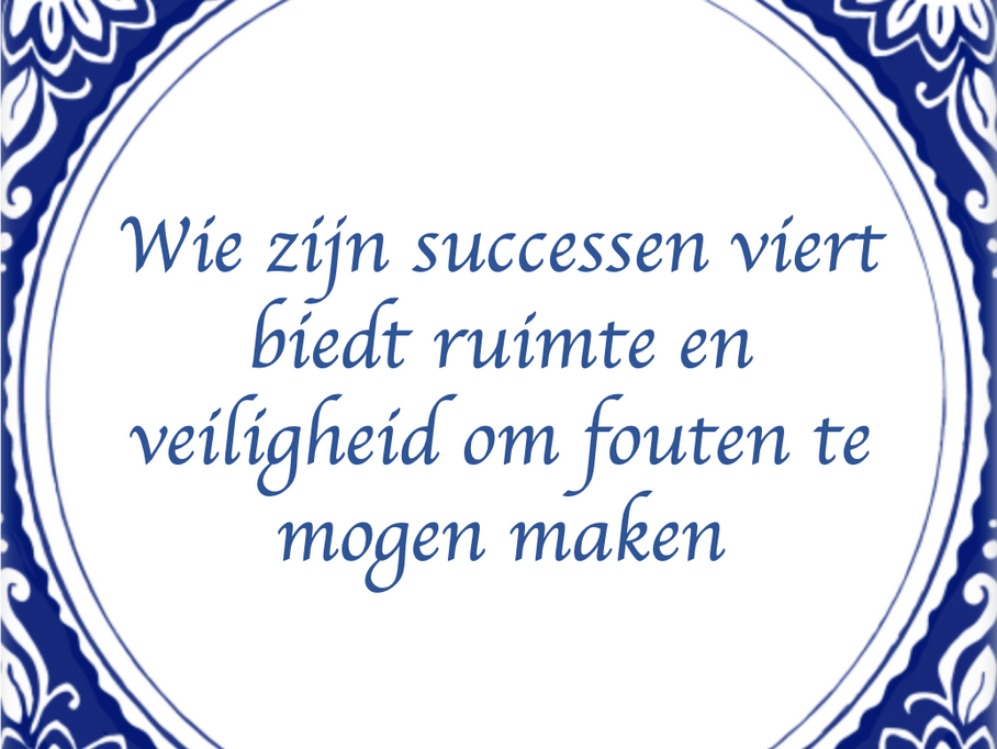 wil je succes